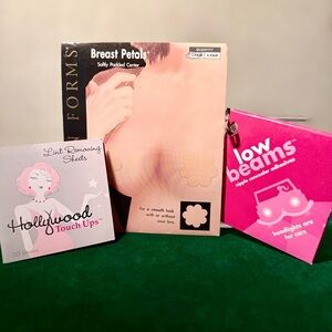 Vintage Y2K Intimates Bundle * Breast Petals * Low Beams * Lint Sheets * 2000s